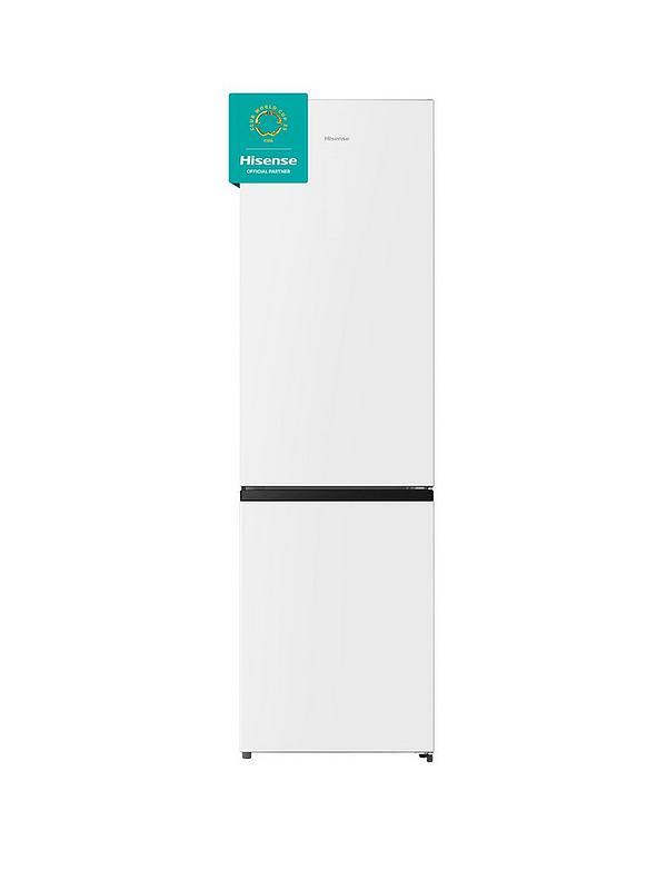 Hisense RB435N4BWE 60cm Wide 70/30 Frost-Free Fridge Freezer - White